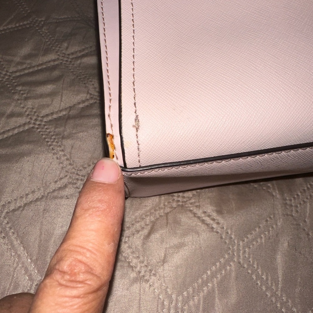 Michael Kors Pink Satchel with Silver Hardware - Picture 13 of 14